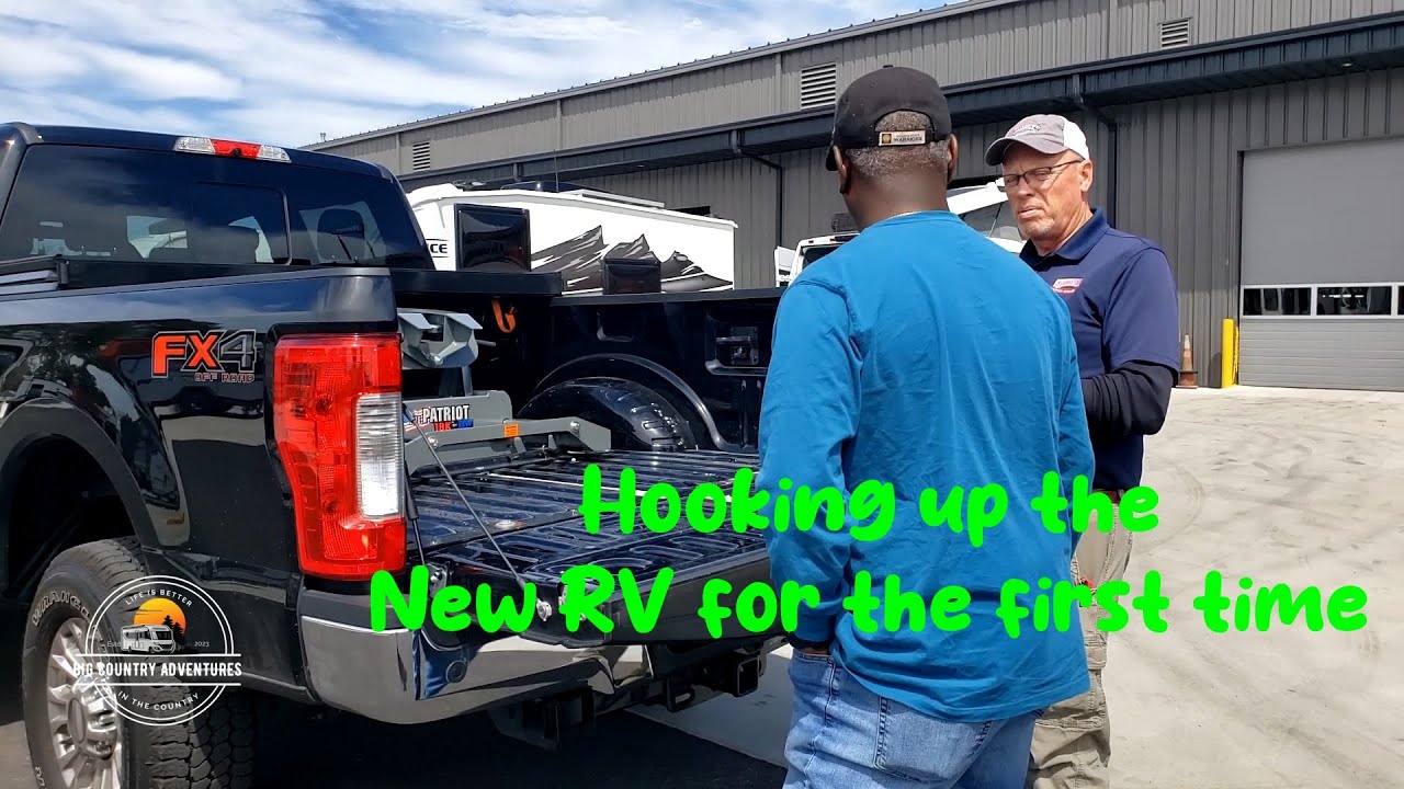 First time 5th wheel hook up