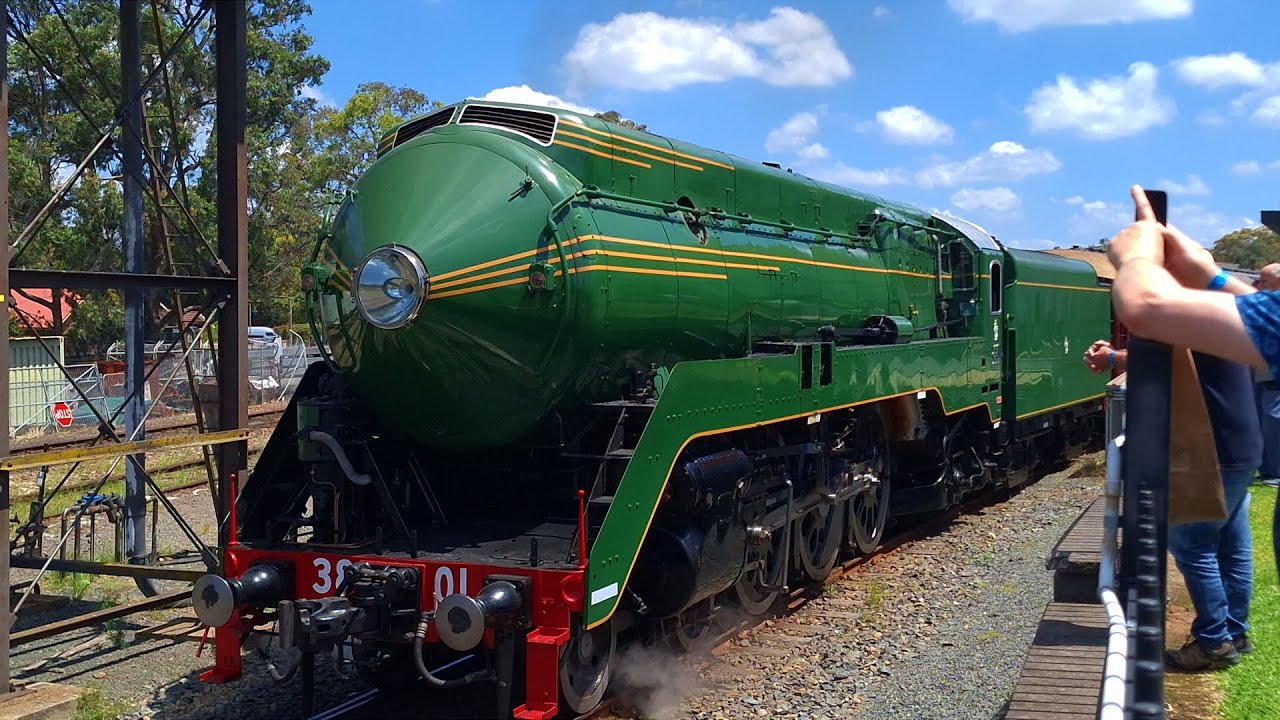 NSW Rail Museum Express  - 3801 - 18th  November 2023