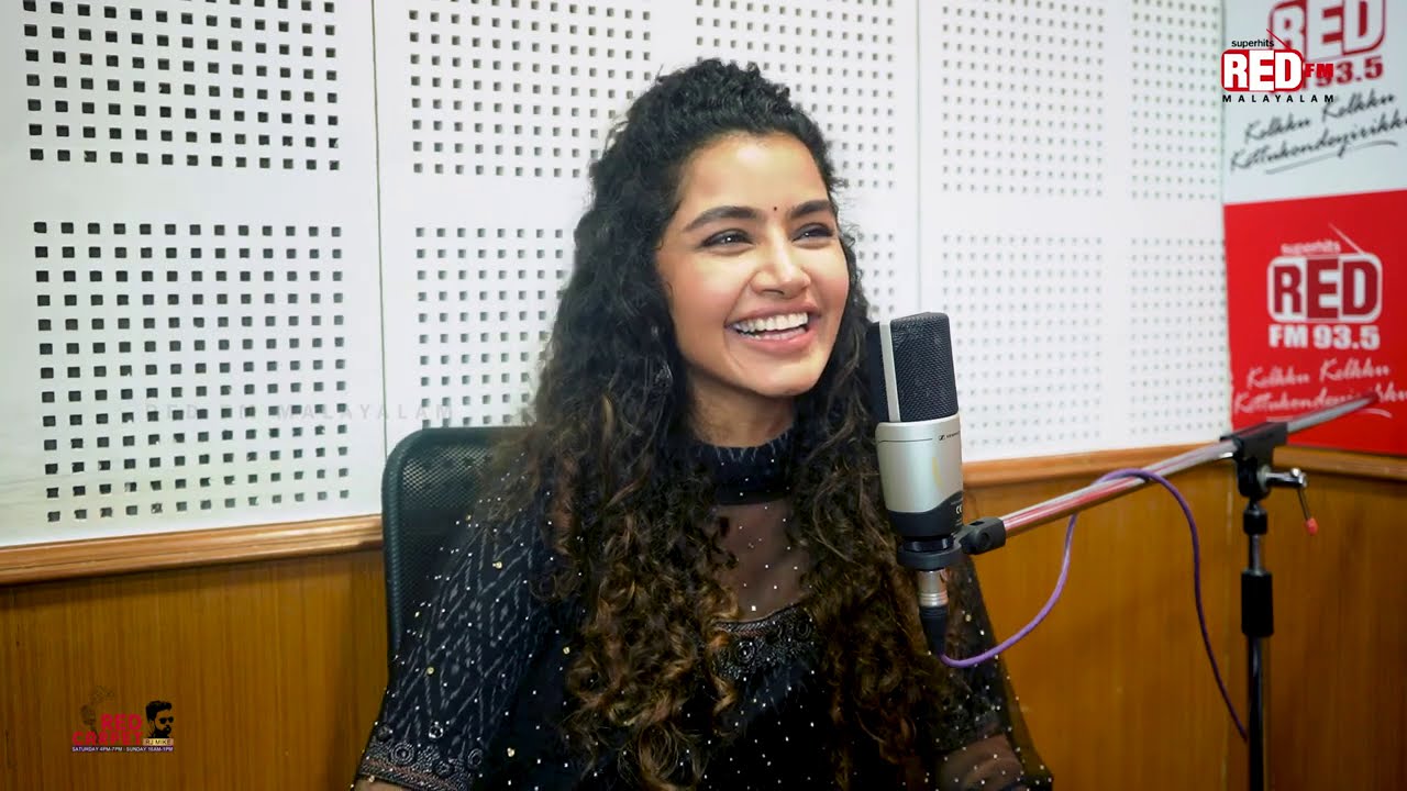Anupama Parameswaran | Red Carpet | RJ Mike | Red FM Malayalam