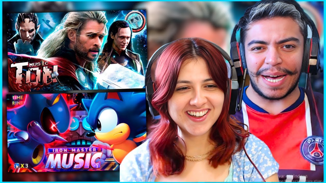REACT 2 EM 1 Sonic e Metal Sonic | Iron Master e Thor: O Mundo Sombrio | Papyrus Da Batata