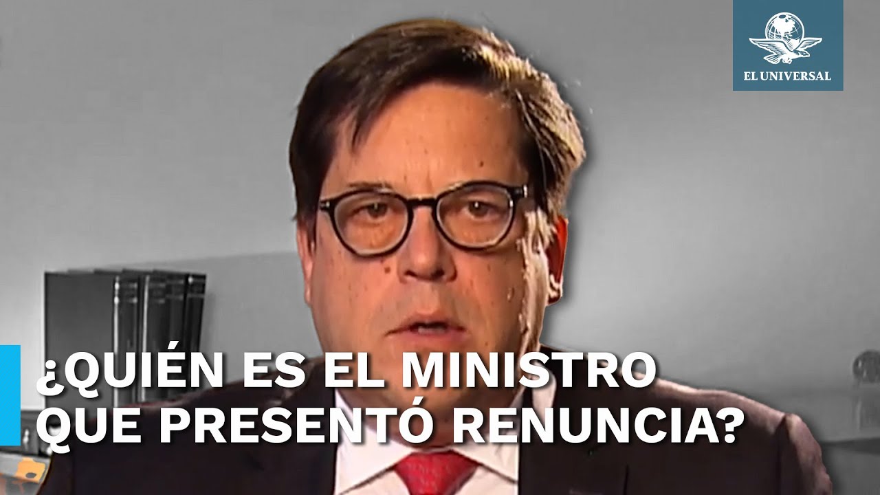 Alfredo Gutiérrez Ortiz Mena, el primer ministro de la Suprema Corte que presenta renuncia hoy