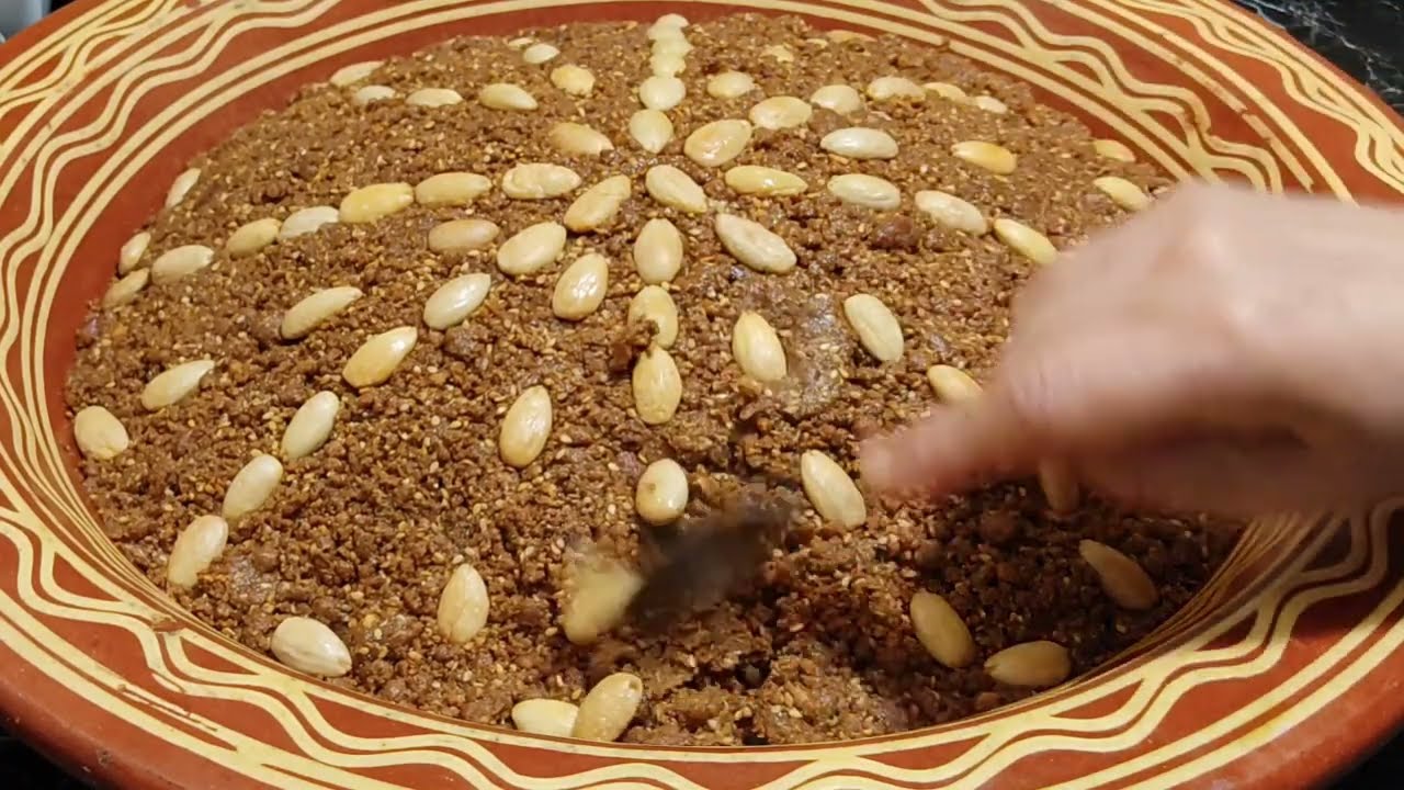 سفوف تقليدي بزيت الزيتون والعسل مذاق لا يقاوم