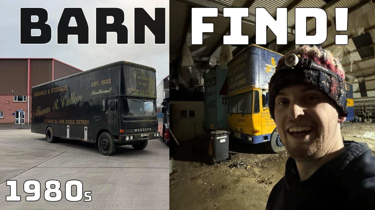We Bought Our Original Removal Trucks From The 1980s! |ULTIMATE BARN FIND!-Project Marsden Episode 1
