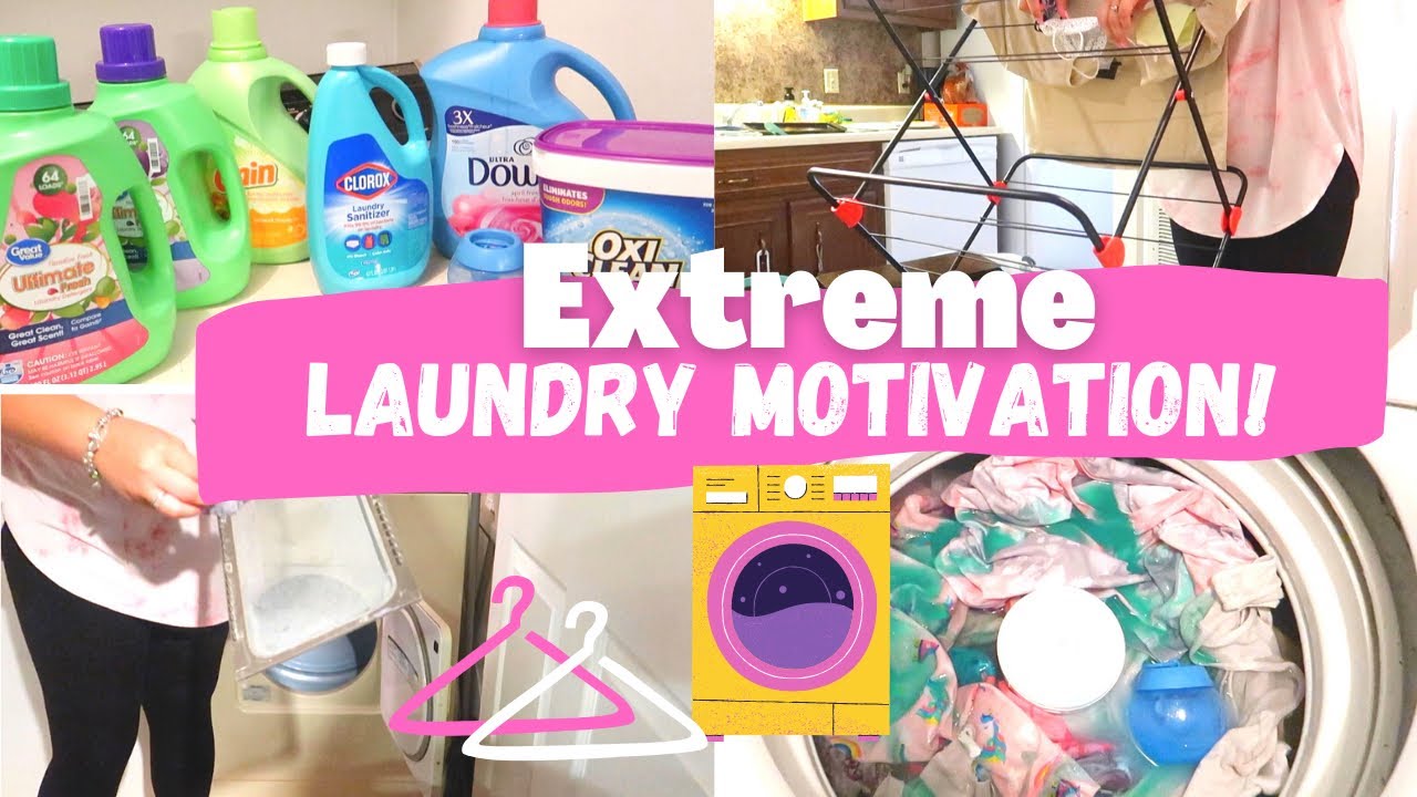 *EXTREME* LAUNDRY MOTIVATION | ALL DAY LAUNDRY MOTIVATION | LAUNDRY ROUTINE 2021 | GET IT ALL DONE