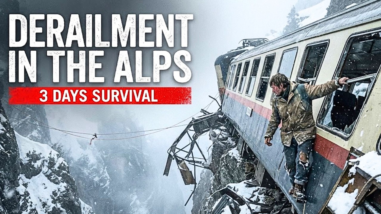 Derailment in the Alps: 3 Days Survival Hanging Over a Ravine After Train Crash