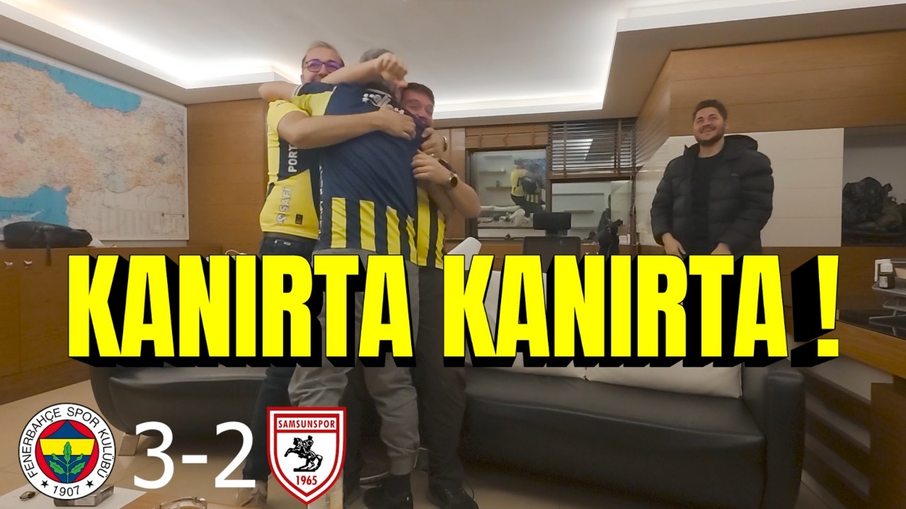 TERTEMİZİZ! - FENERBAHÇE 3-2 SAMSUNSPOR #fenerbahçe