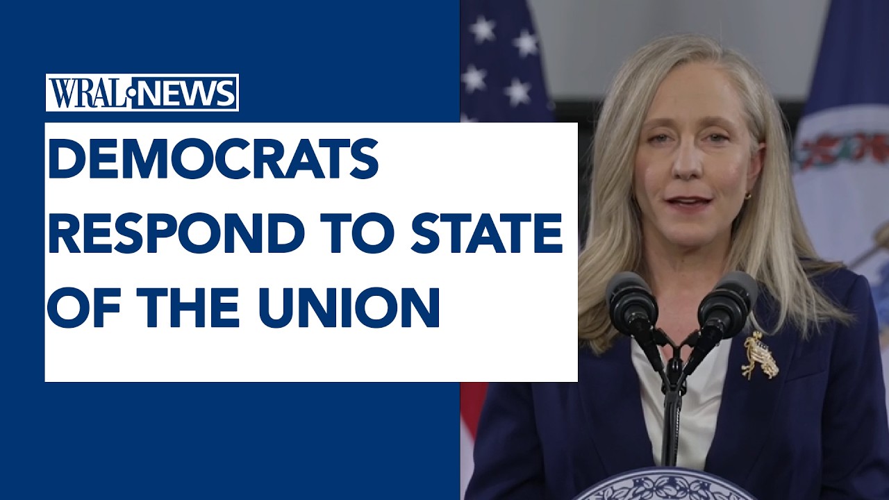 Democrats deliver response to Trump's State of the Union address