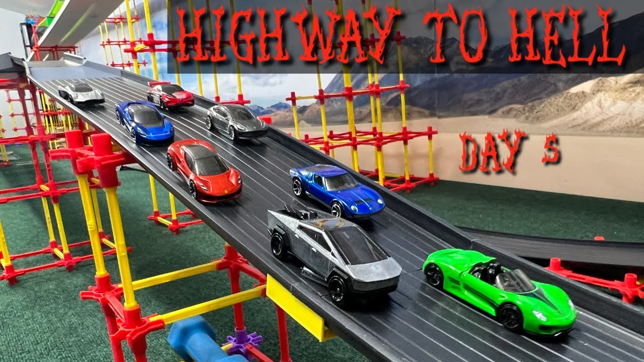 DIECAST CARS RACING | HIGHWAY TO HELL TOURNAMENT| DAY 5