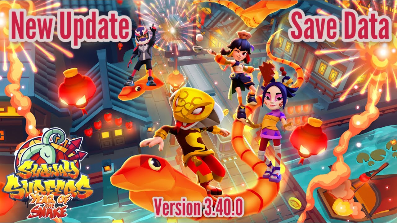 Subway Surfers Save Data Version 3.40.0