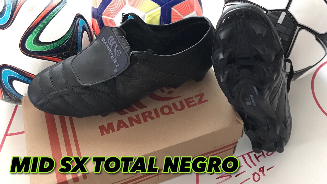 MANRIQUEZ MID SX TOTAL NEGRO | UNBOXING & REVIEW