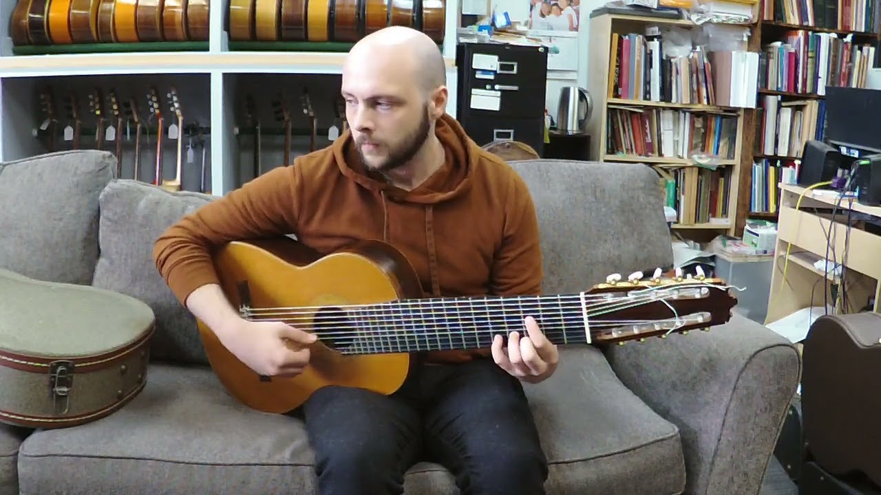 1999 Luigi Locatto 10 String Classical Guitar Sebastian Quintero