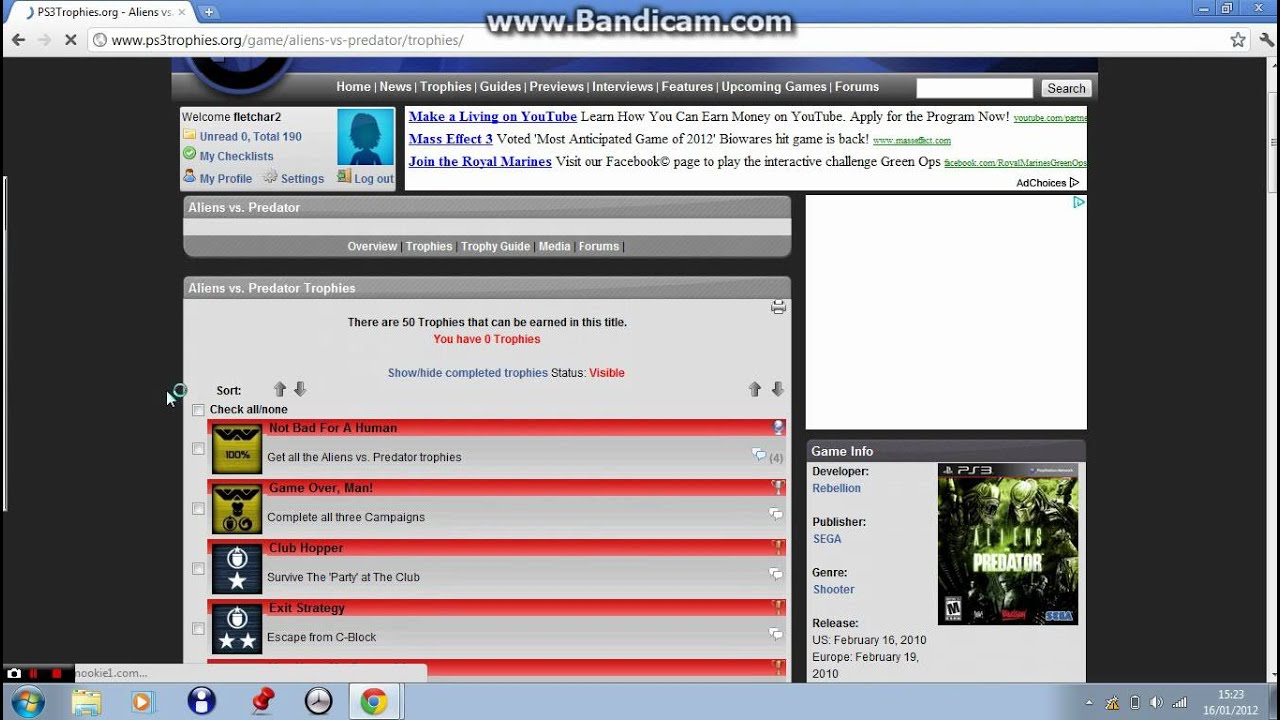 PS3T/ps3trophies.org ~ MyTrophies Video Tutorial