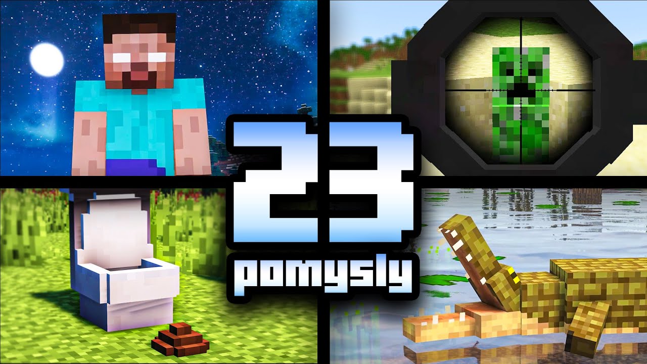 23 ODRZUCONE POMYSŁY w MINECRAFT