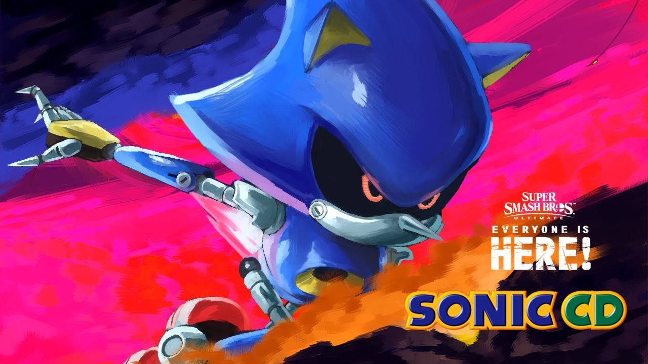 Super Smash Bros Ultimate | Mural Style | Metal Sonic
