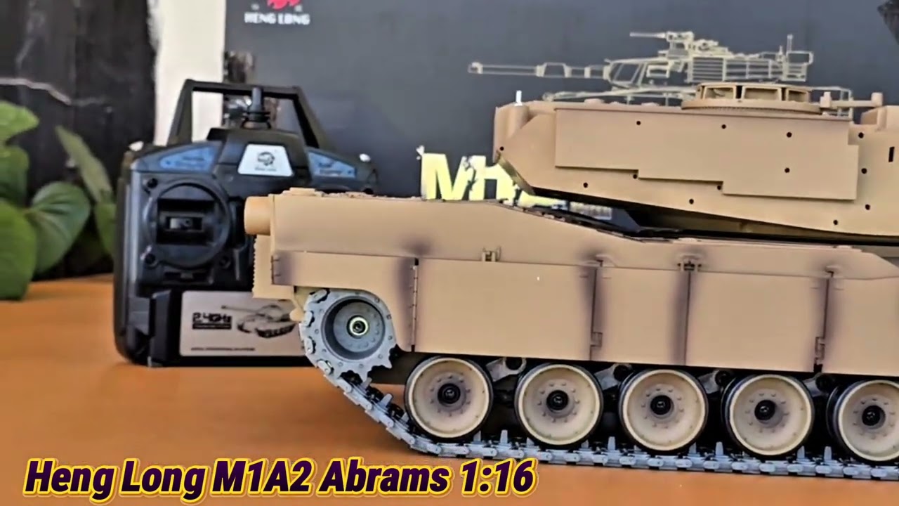 ที่สุดของความสมจริง Heng Long M1A2 Abrams 1:16 รถถังตัวตึง สนใจสินค้าติดต่อ 0991319898 คิงทอยส์