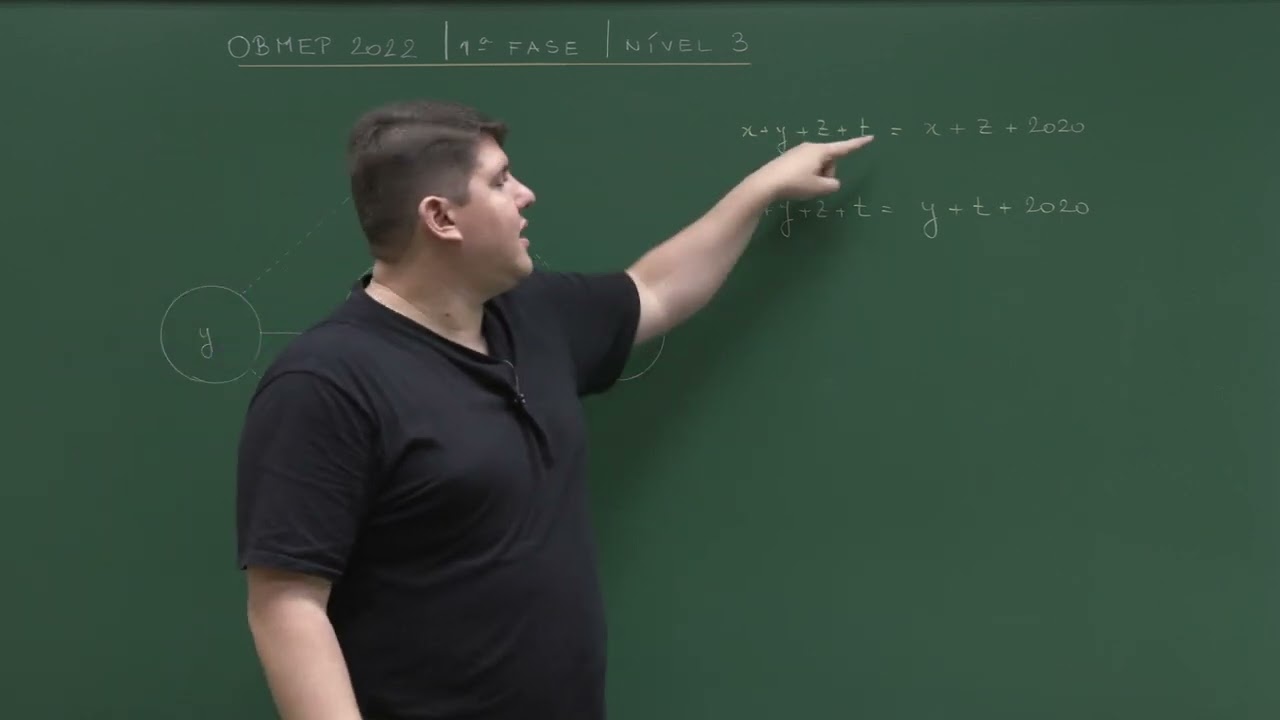Questão 15 - Provas e Soluções OBMEP 2022 - 1ª fase - nível 3 - Professor Gustavo Adolfo