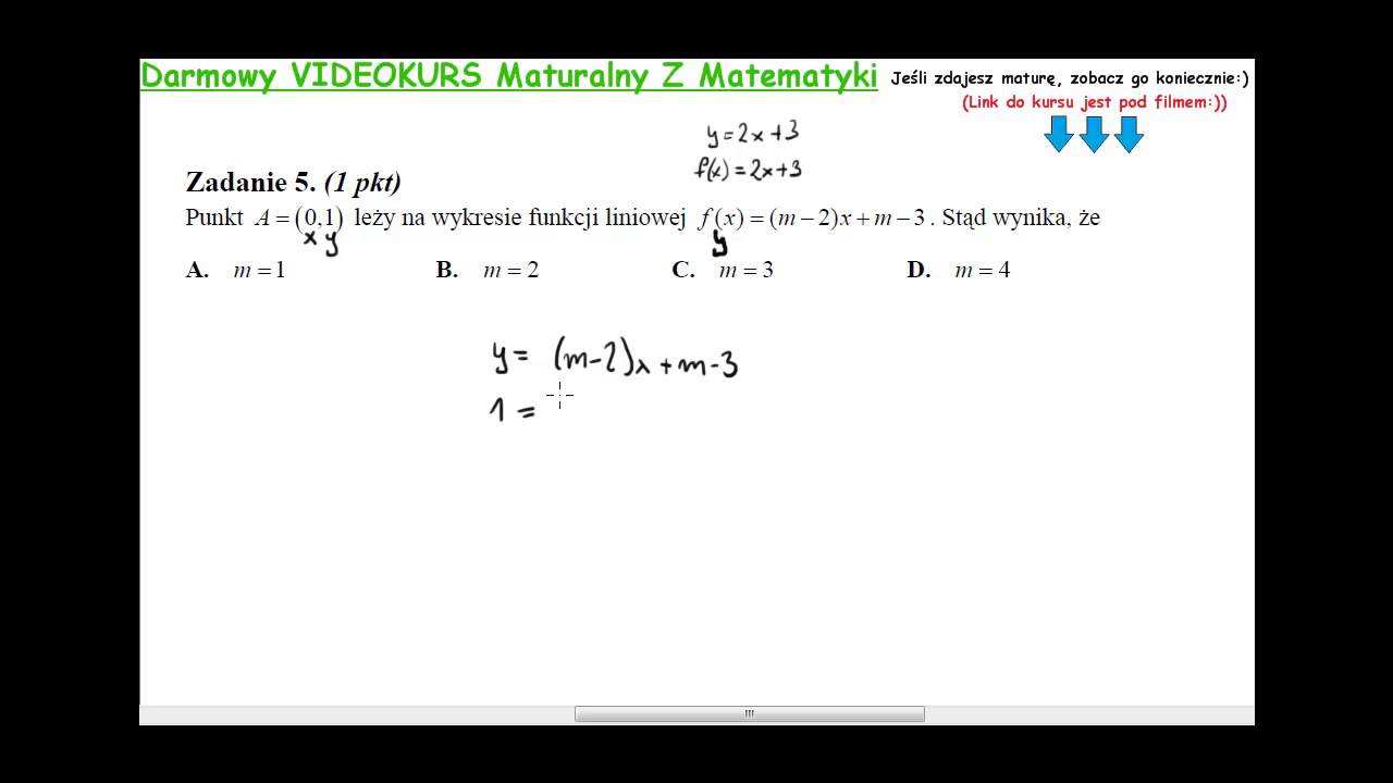 Zadanie 5 matura maj 2013