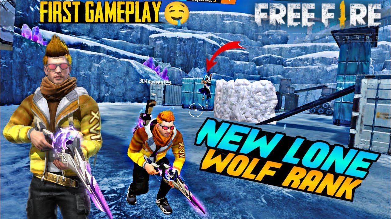 Playing ! New Lone Wolf Rank 😱 In New Map 🤯🔥 *Must Watch* | Garena Free Fire