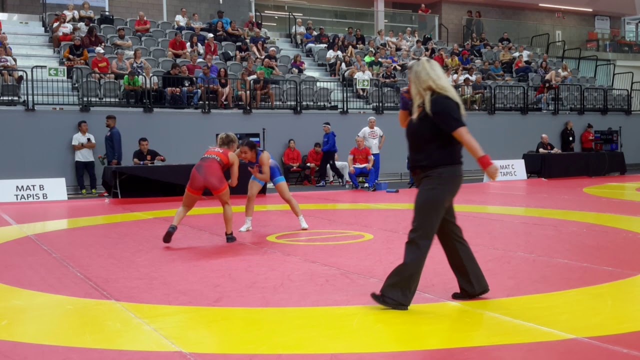 WW 53kg - 1/4 - Jade Parsons (CAN) v. Stalvira Orshush (RUS)