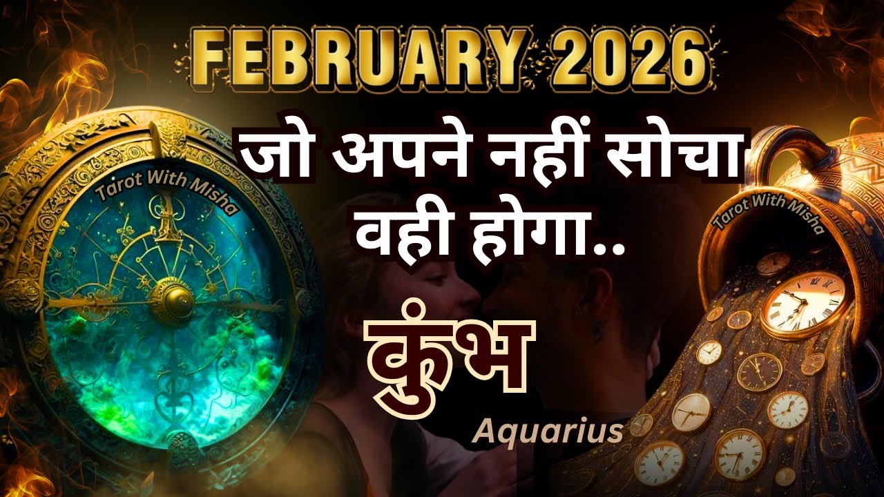 कुंभ♒AQUARIUS✨फरवरी 2026 |🔮अचानक सोच बदल जाएगी | TAROT WITH MISHA TIMELESS HINDI MONTHLY TAROT 