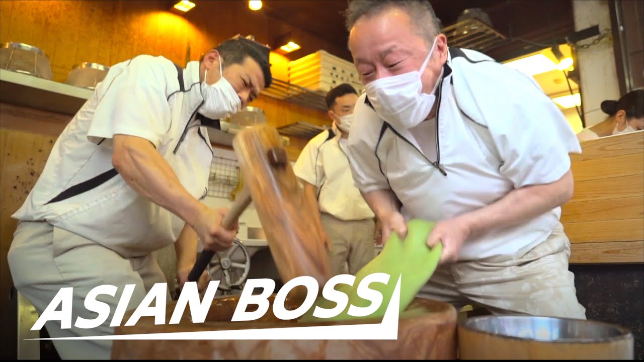 Meet Japan's Fastest Mochi Pounding Master
