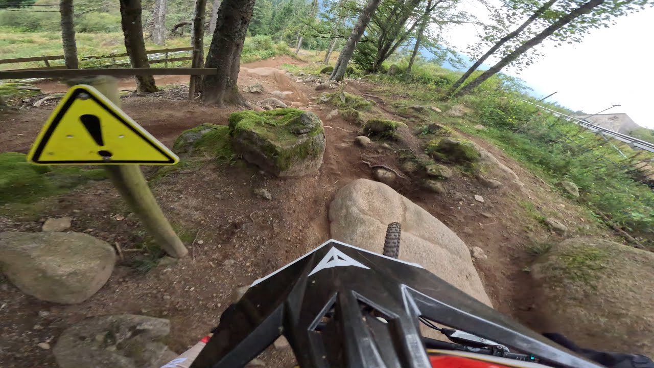 Bikepark Lac Blanc La Roots 🔴 POV Run