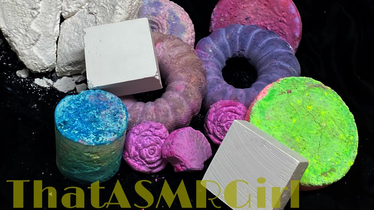 Colorful Variety Reforms of BSN, CAP, and SPIDER CHALK.✨💕// ASMR | soft | Dusty | Gymchalk.