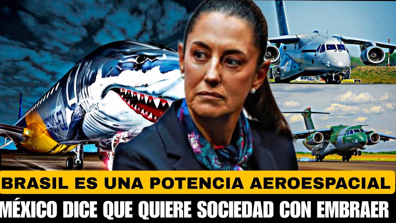 M&eacute;xico ve a Brasil como potencia y busca asociaci&oacute;n con Embraer: el KC-390 es destacado