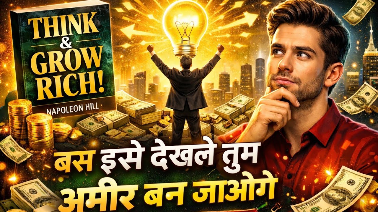 Garib Se Amir Banane Wali Book | Think and Grow Rich Hindi Summary”