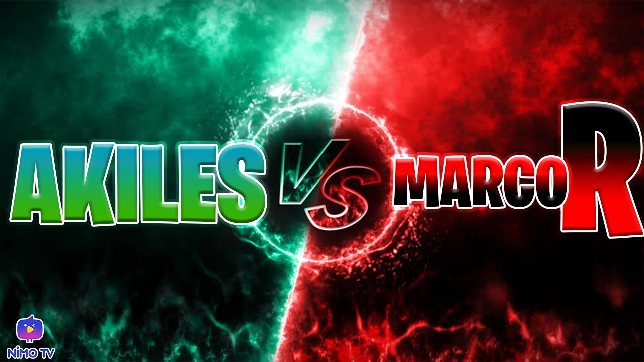 AKILES VS MARCO R // LOS MEJORES EN PVP *exhibición*