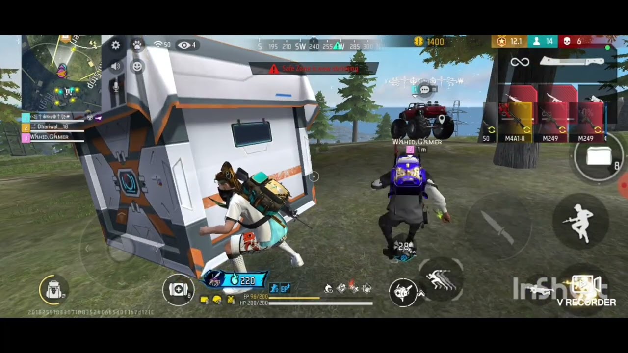 My First video|| BR Rank Match close Booya but😡😡