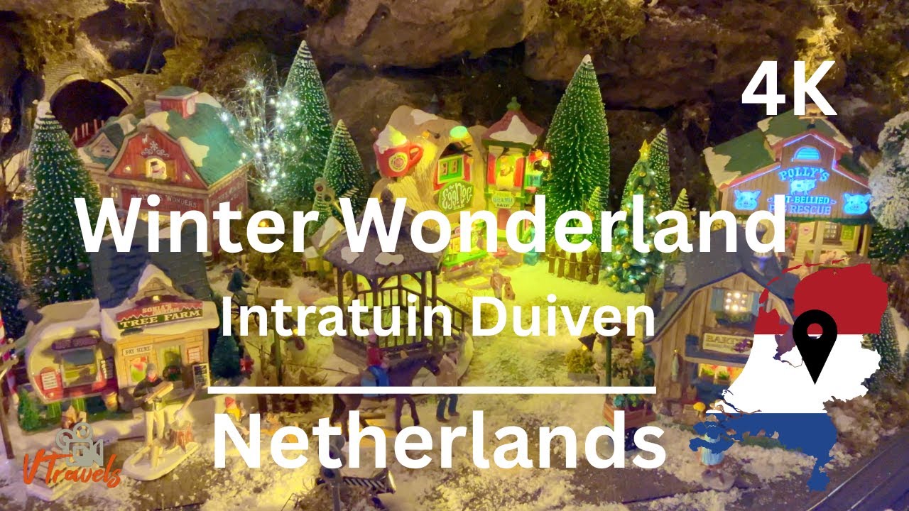 Christmas World Miniatures at Duiven Intratuin  🎄 | Festive Holiday Walkthrough in 4K | Netherlands