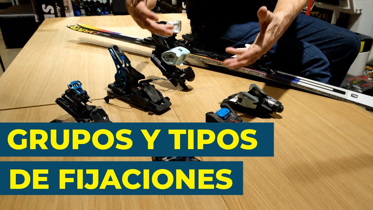 Tipos de fijaciones de ski | Grupos | Resumen