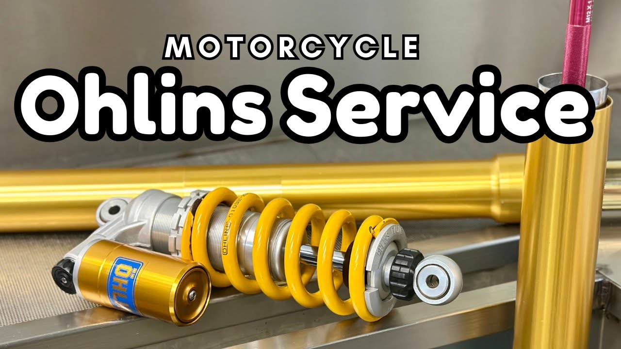 Восстановление подвески Ohlins: верните вашему мотоциклу прежний вид!