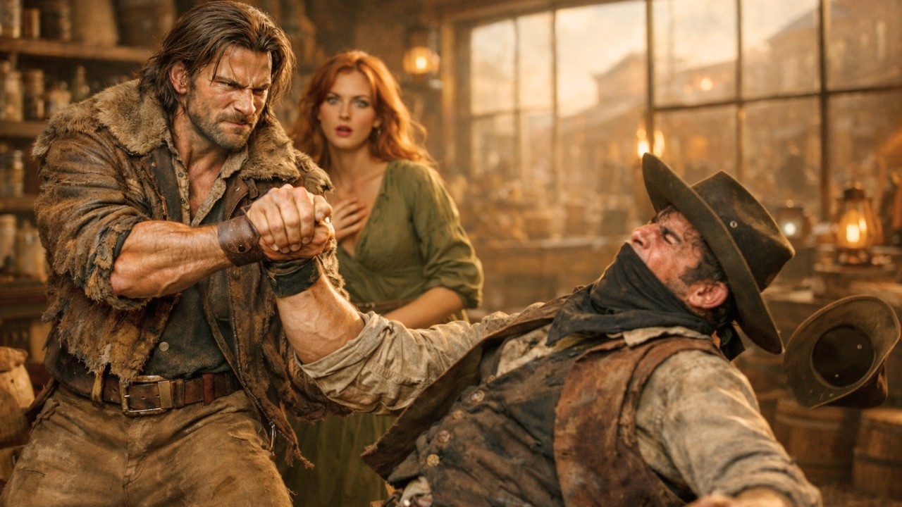 Cowboy Thought He Could Steal a Kiss — The Mountain Man Made Sure He'd Never Steal Again