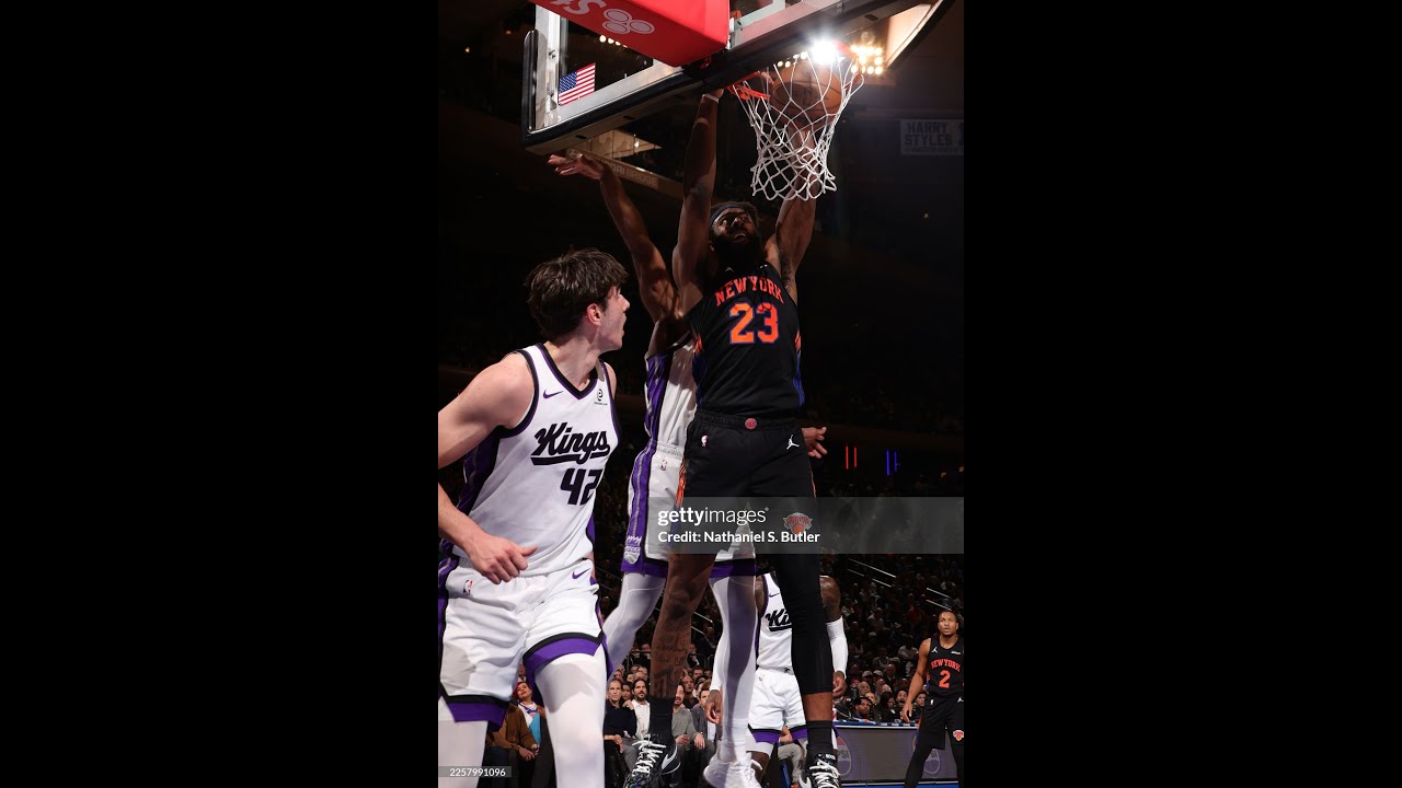 Mitchell Robinson Full Highlights Sacramento Kings vs New York Knicks Jan 27, 2026