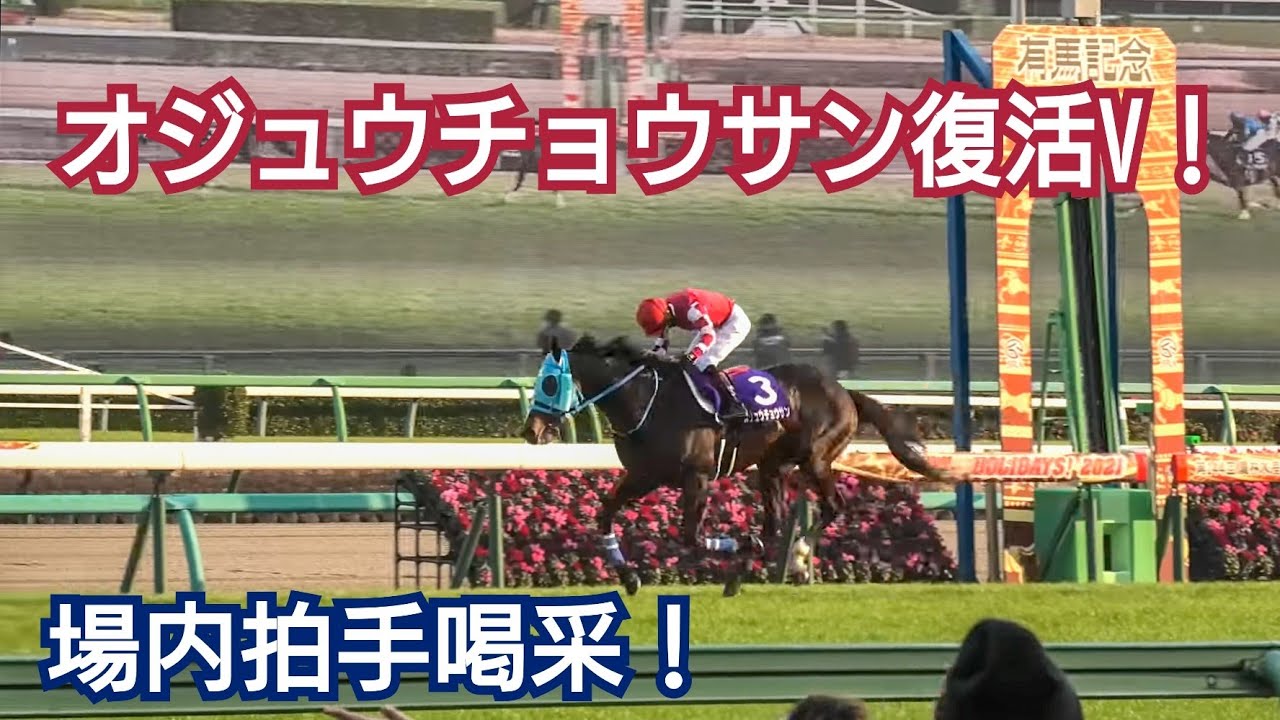 【現地映像】大歓声！2021年 中山大障害 オジュウチョウサン復活V！最後の直線映像