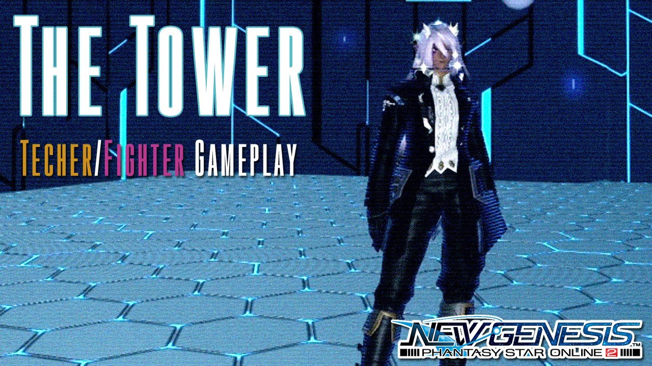 『PSO2: NGS』Closed Beta Test [Tower Quest TE/FI]