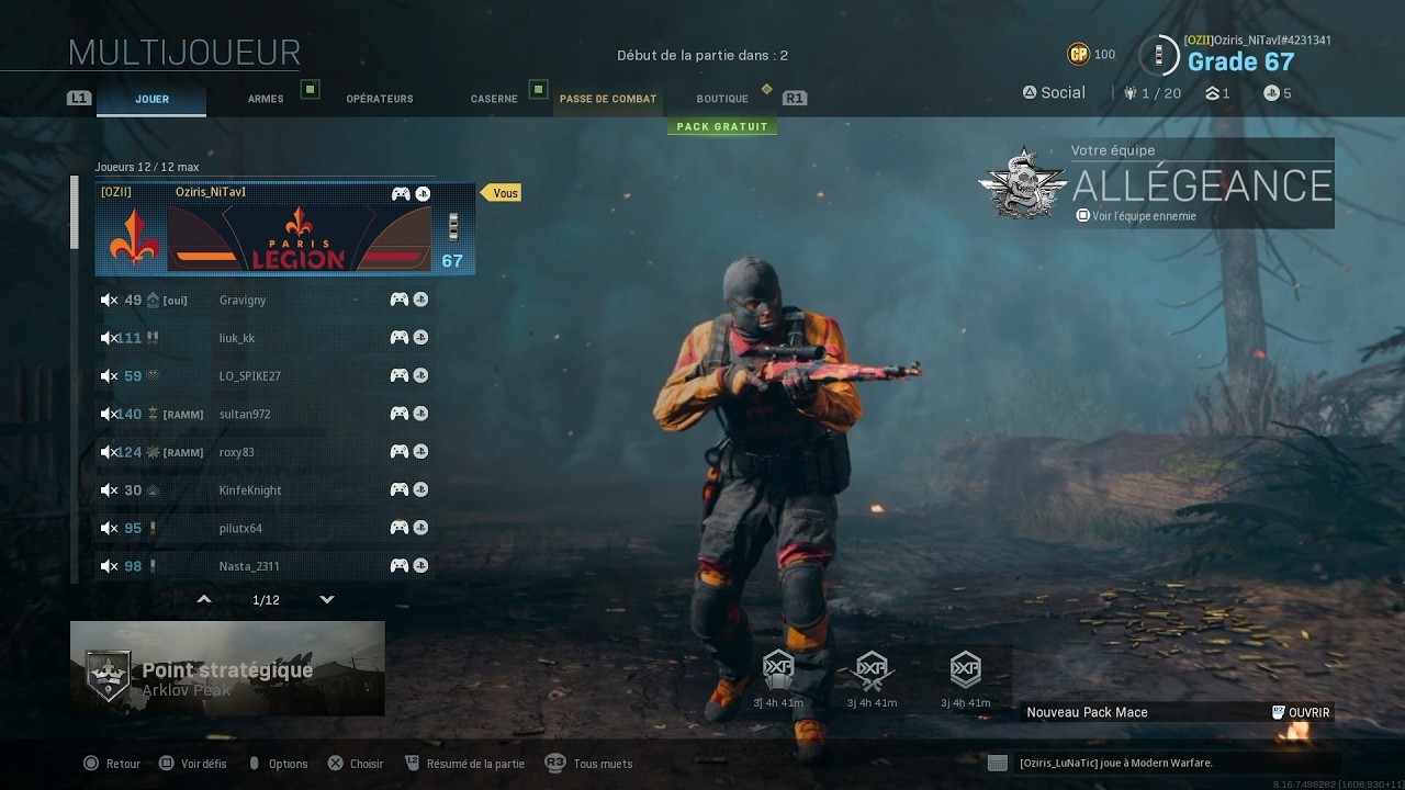 Modern Warfare 2019 Mode découverte du Point Stratégique 14/03/2020