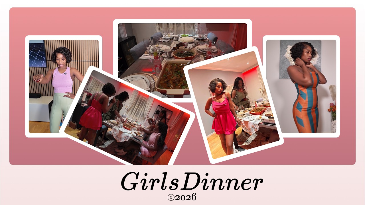 Girls' Dinner!!💃🏽💃🏽💃🏽Workout, Cook & Feel Good!!
