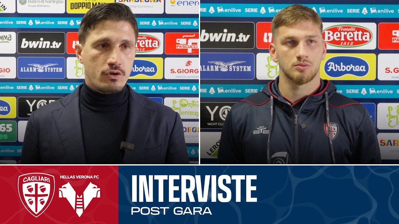 Post Gara | Pisacane e Kiliçsoy dopo Cagliari-Verona | Serie A Enilive