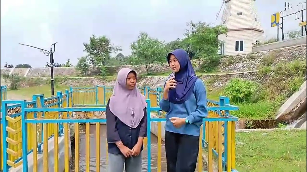 Pesona embung karangnangka destinasi wisata baru yang unik berbentuk kudhi di Banyumas 
