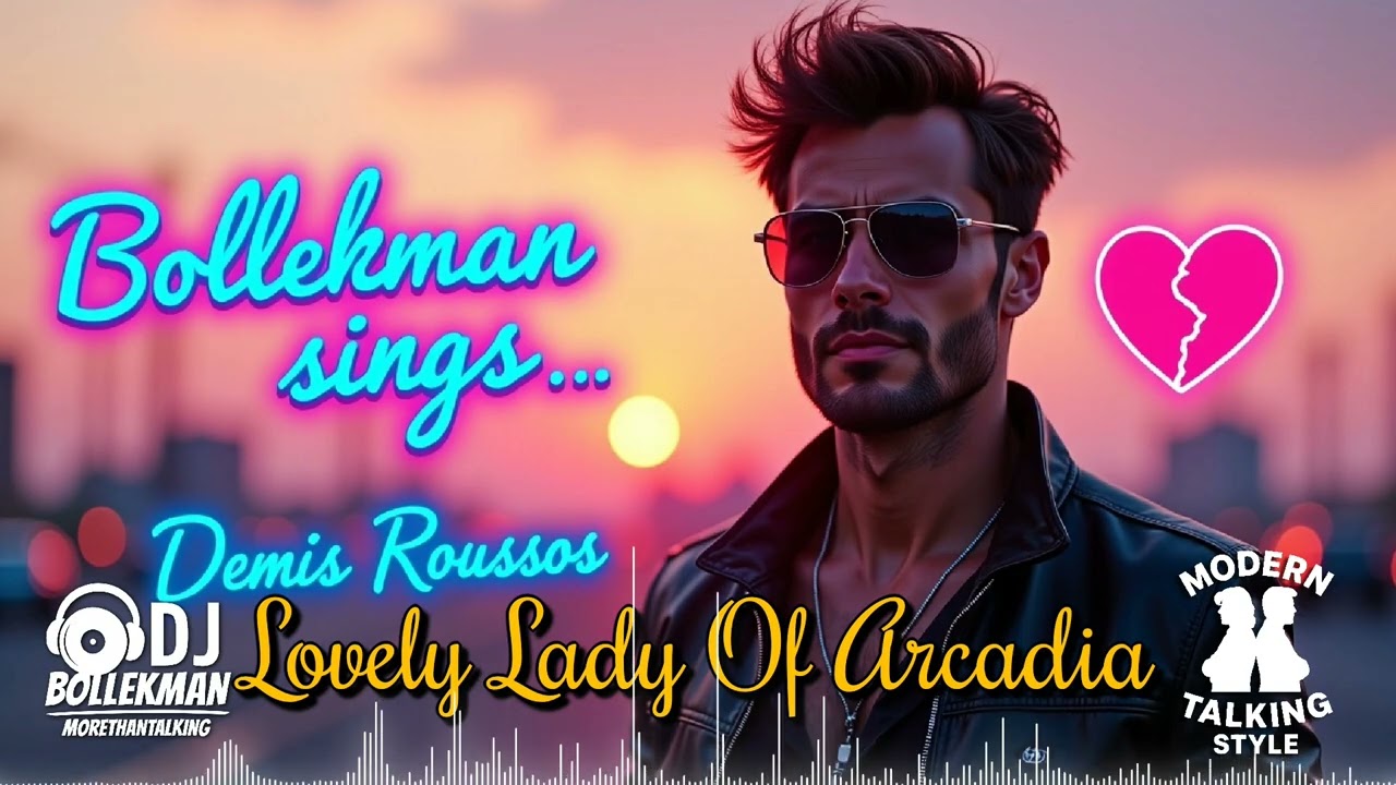 Lovely Lady of Arcadia 💕 Bollekman sings Demis Roussos | Eurodisco 80’s Classic