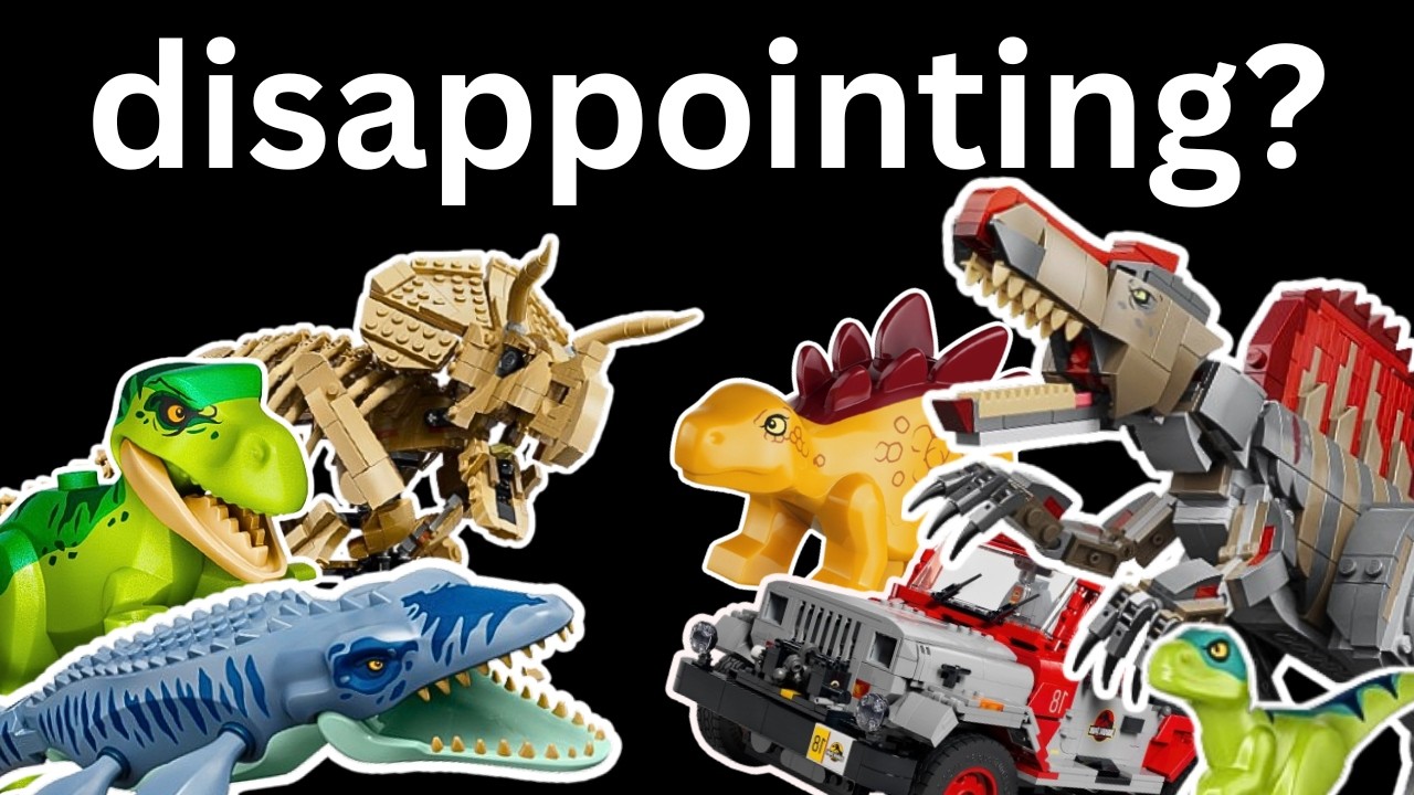 Наборы LEGO Jurassic World 2026 РАЗОЧАРОВЫВАЮТ...