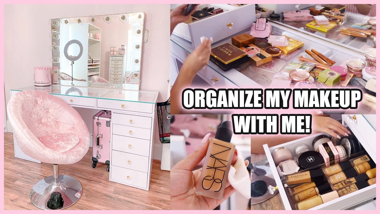 HUGE Makeup Declutter in the New Beauty Room 2023