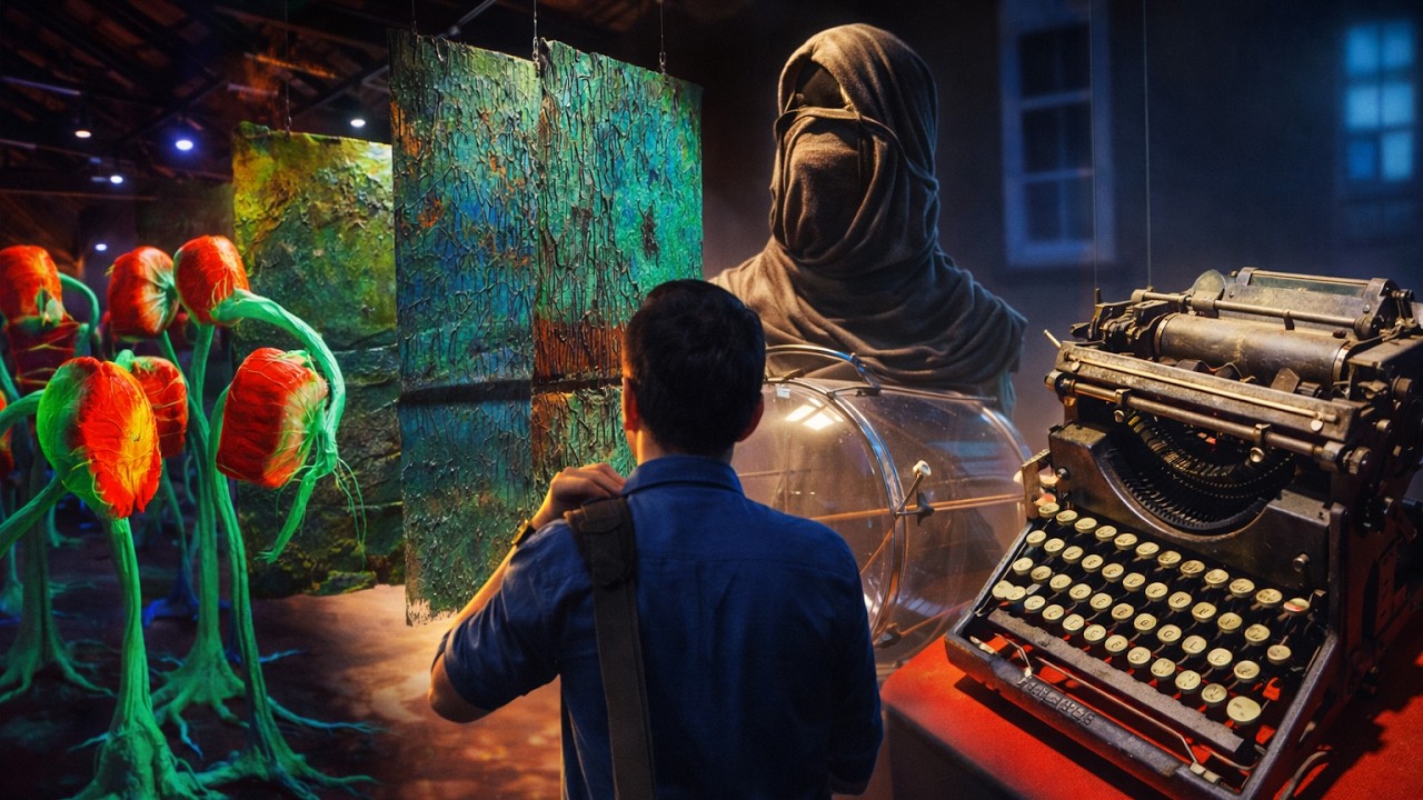 At Kochi Muziris Biennale