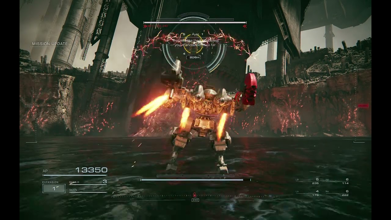 ARMORED CORE™ VI FIRES OF RUBICON™ IBIS FULL BATTLE ATTEMPT 3
