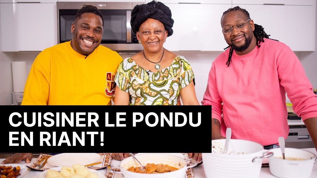 Cuisiner le pondu en riant avec Eddy King et sa mamma - TV5