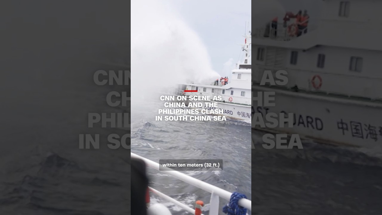 CNN on scene as China and the Philippines clash in South China Sea