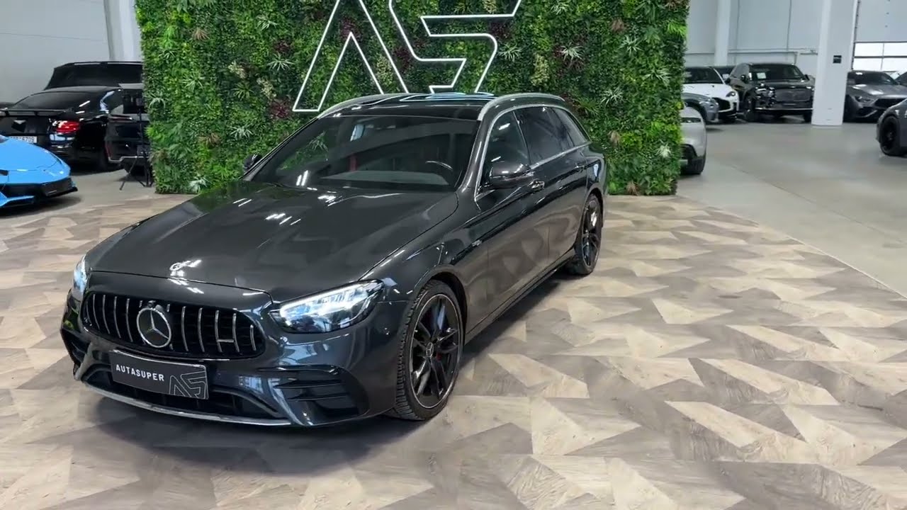 Mercedes-Benz třída E 53*AMG*4M+*HUD*VZDUCH*TAŽNÉ*360